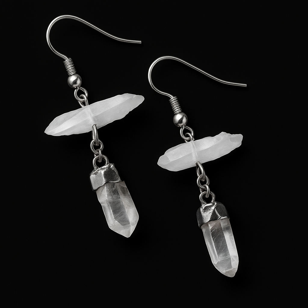 Crystal Point Earring #1509.1