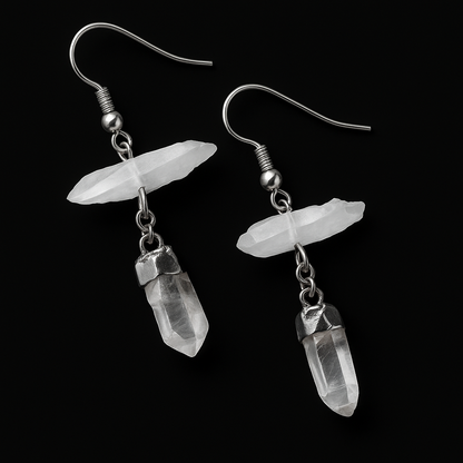 Crystal Point Earring #1509.1