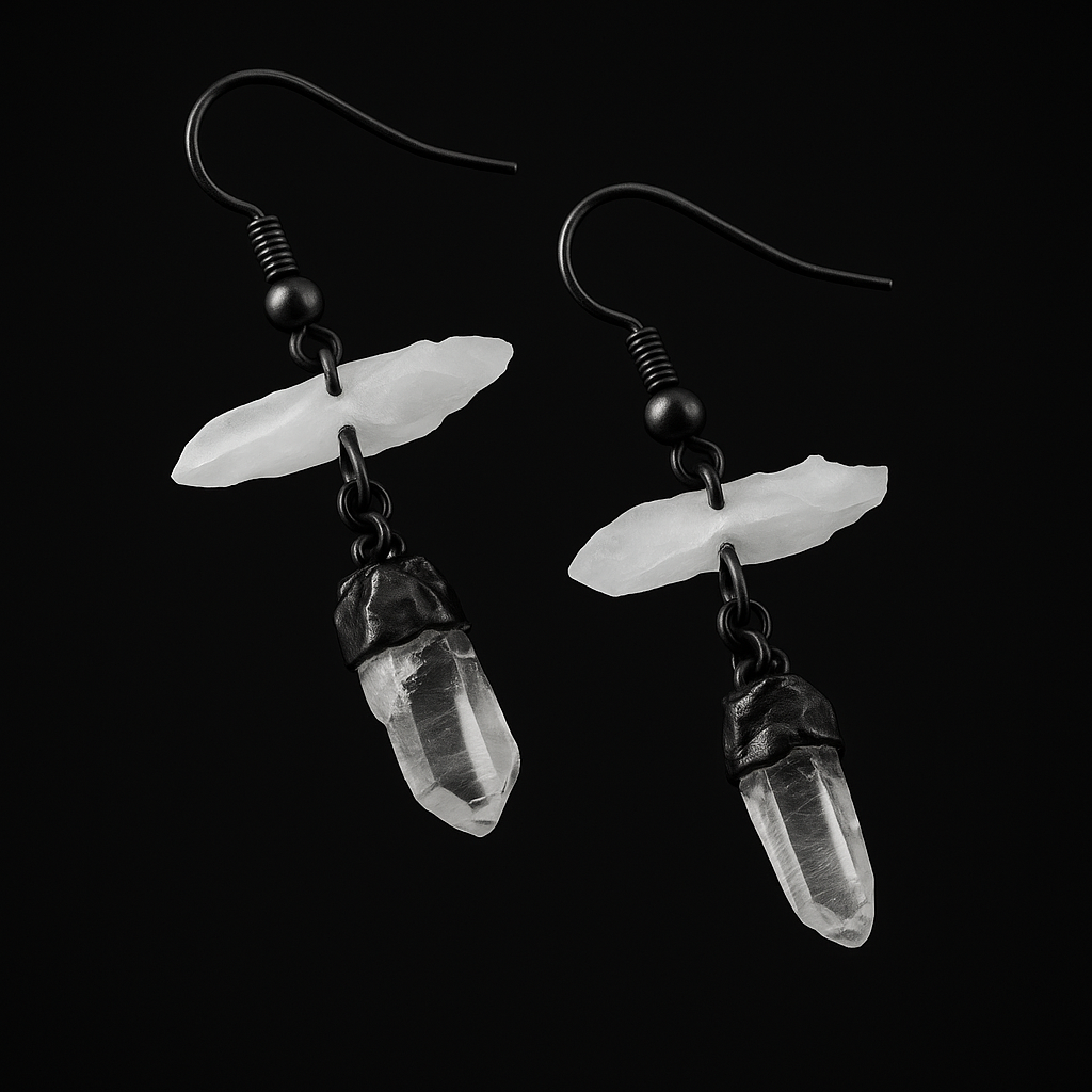 Crystal Point Earring #1509.1