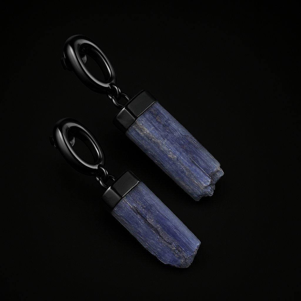 Selenite or Cianite Earring #1511.1