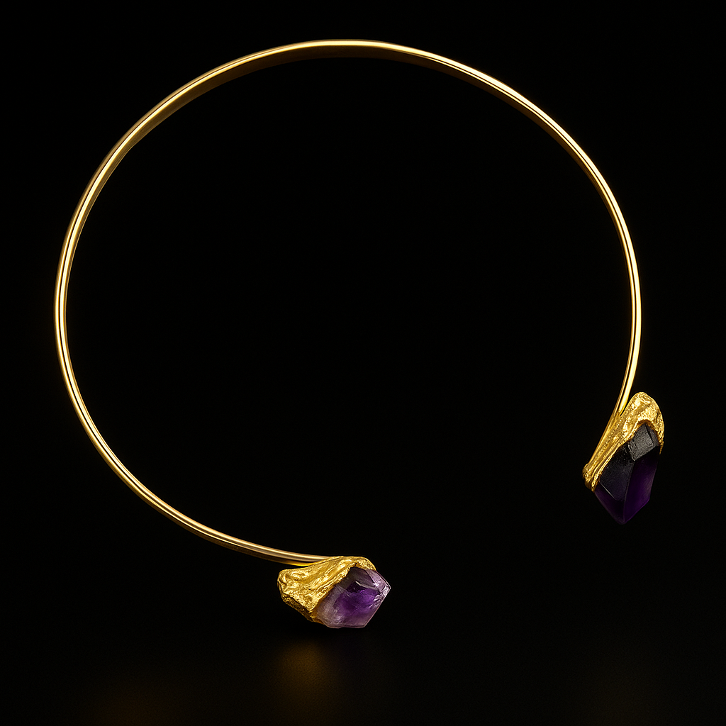 Double Ended Crystal Necklace #2031.1