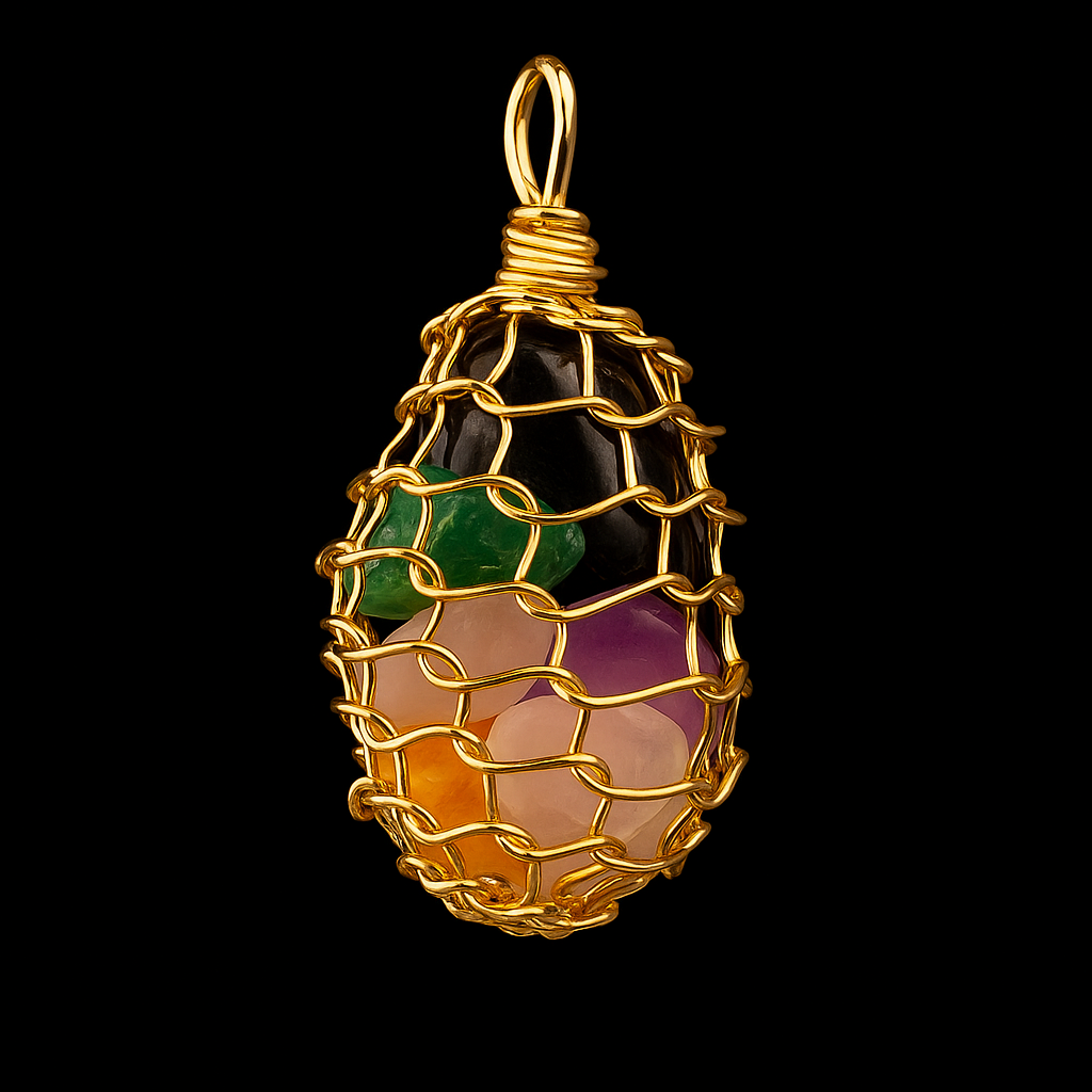 Tumble Stones Mix Pendant #101.1