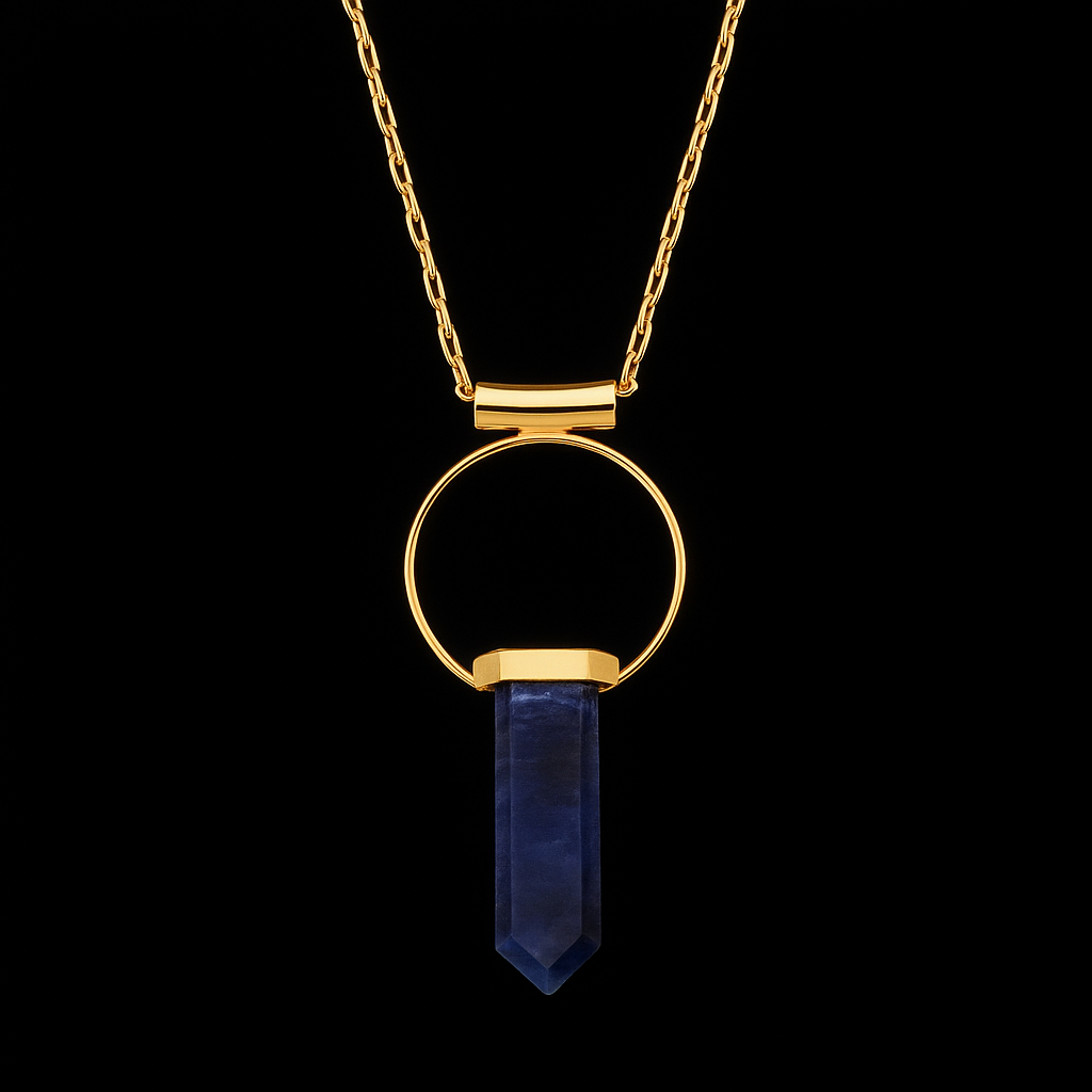 Agate Point Necklace #2054.1