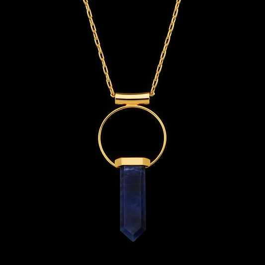 Agate Point Necklace #2054.1