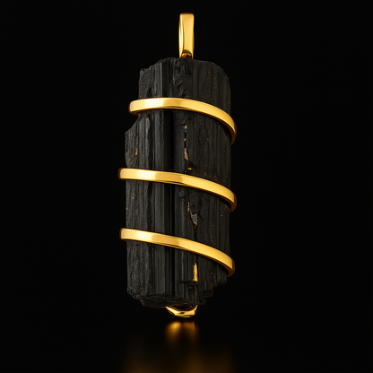 Black Tourmaline Pendat #93.1