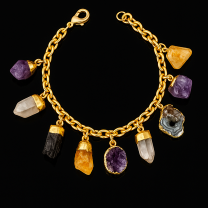 Mix Stones Bracelet # 1027.1