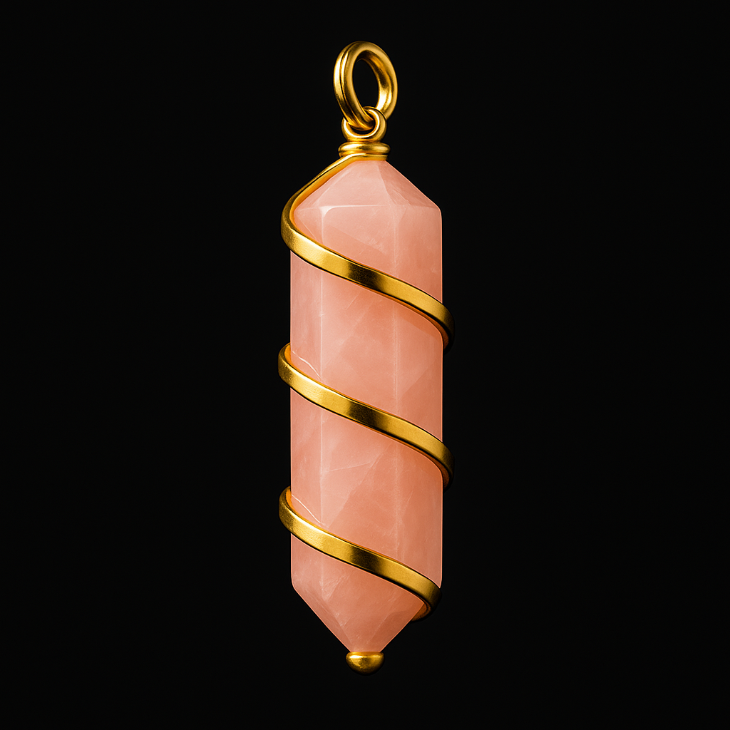 Rose Quartz Pendant #17.1