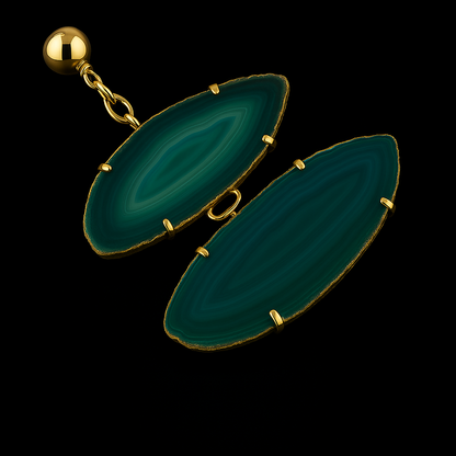 Agate Slice Pendant #1.1