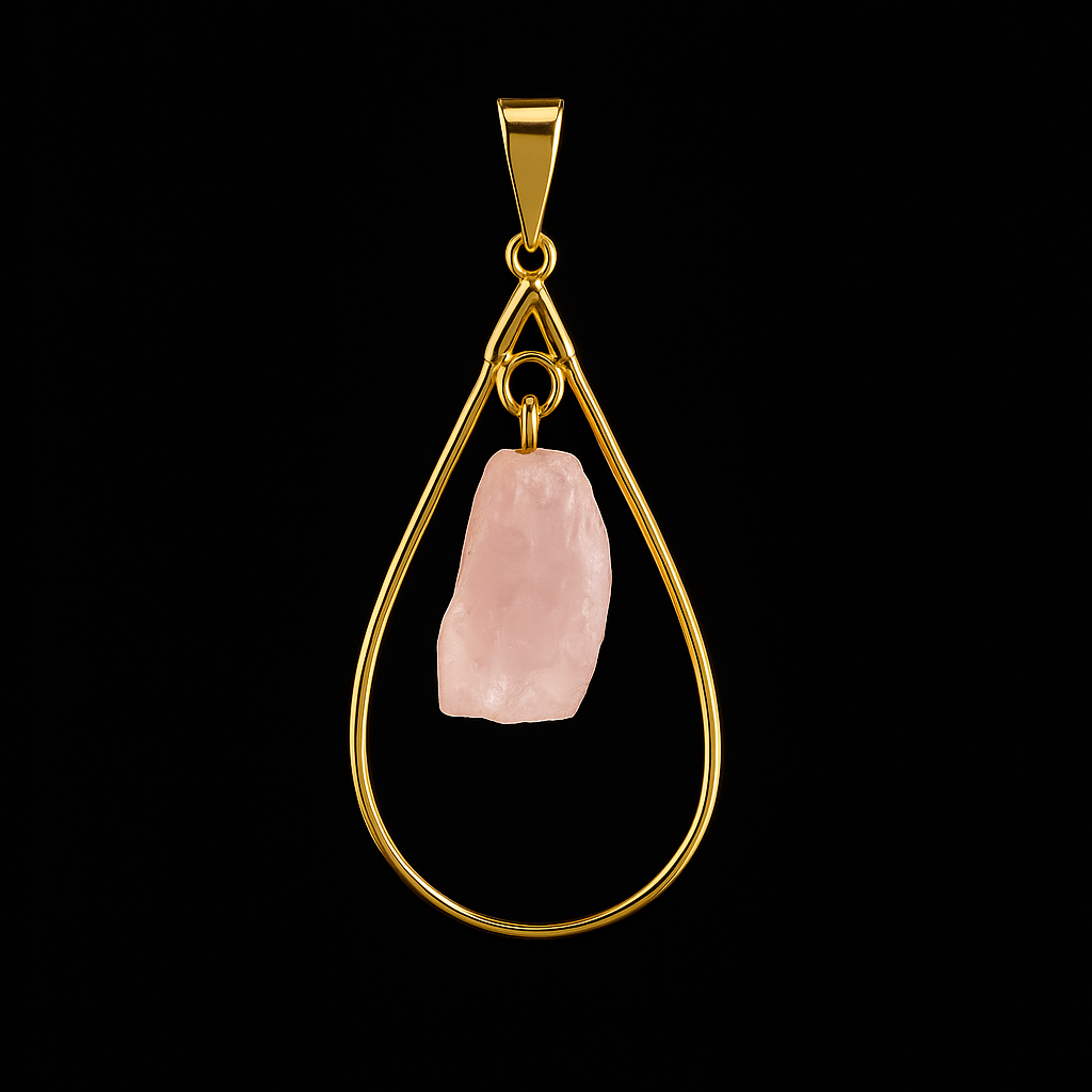 Rough Hanging Crystal Pendant #124.1