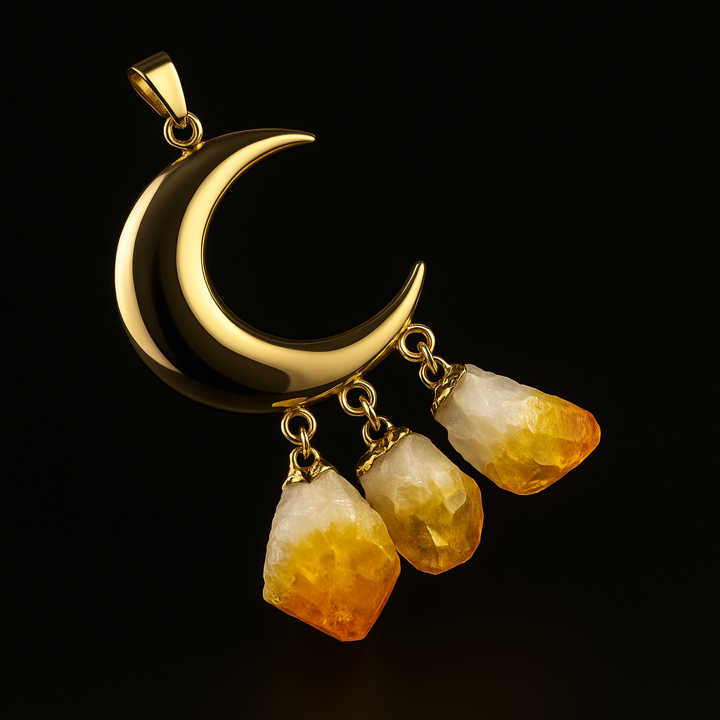 Moon Triple Point Pendant #20.1