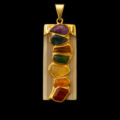 7 Chakras Pendant #90.1