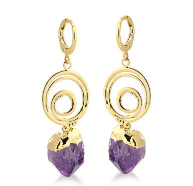 Hanging Druse Earring #1556.1