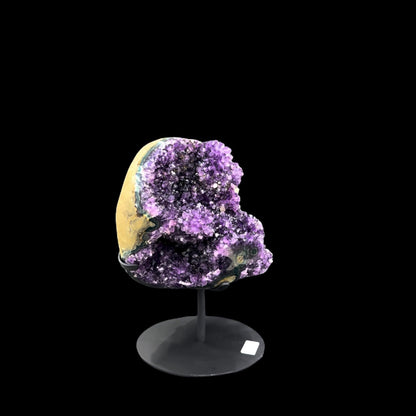 Uruguayan Amethyst Geode on Metal Base – 33cm | 11.64kg