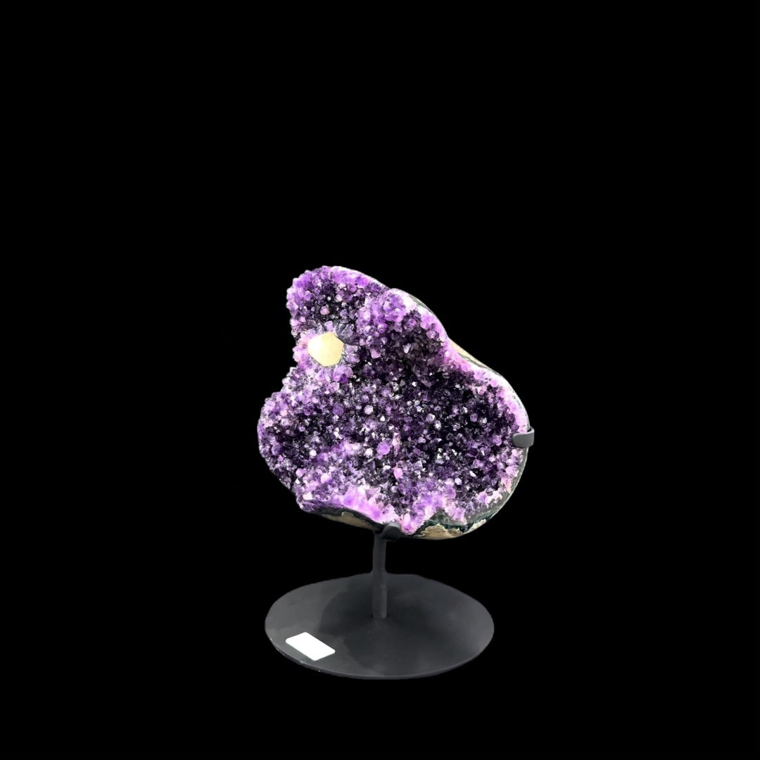 Uruguayan Amethyst Geode on Metal Base – 33cm | 11.64kg