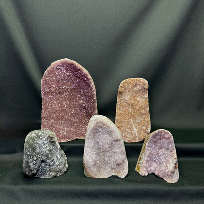 Rainbow Amethyst Cut Bases – Wholesale Lot 4.4 kg (≈ 9.7 lb)