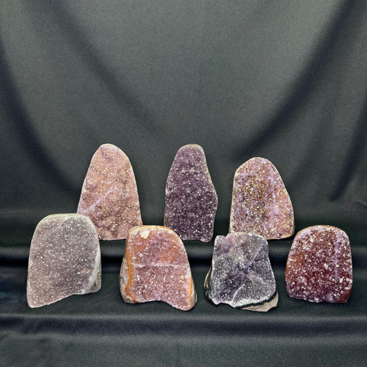 Rainbow Amethyst Cut Bases – Wholesale Lot 3.5 kg (≈ 7.7 lb)