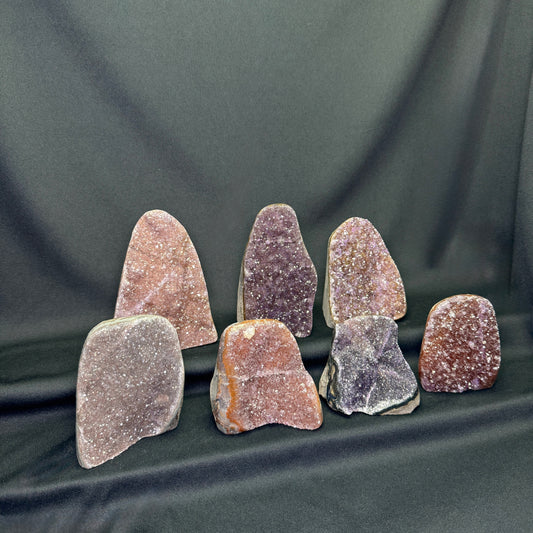 Rainbow Amethyst Cut Bases – Wholesale Lot 3.5 kg (≈ 7.7 lb)