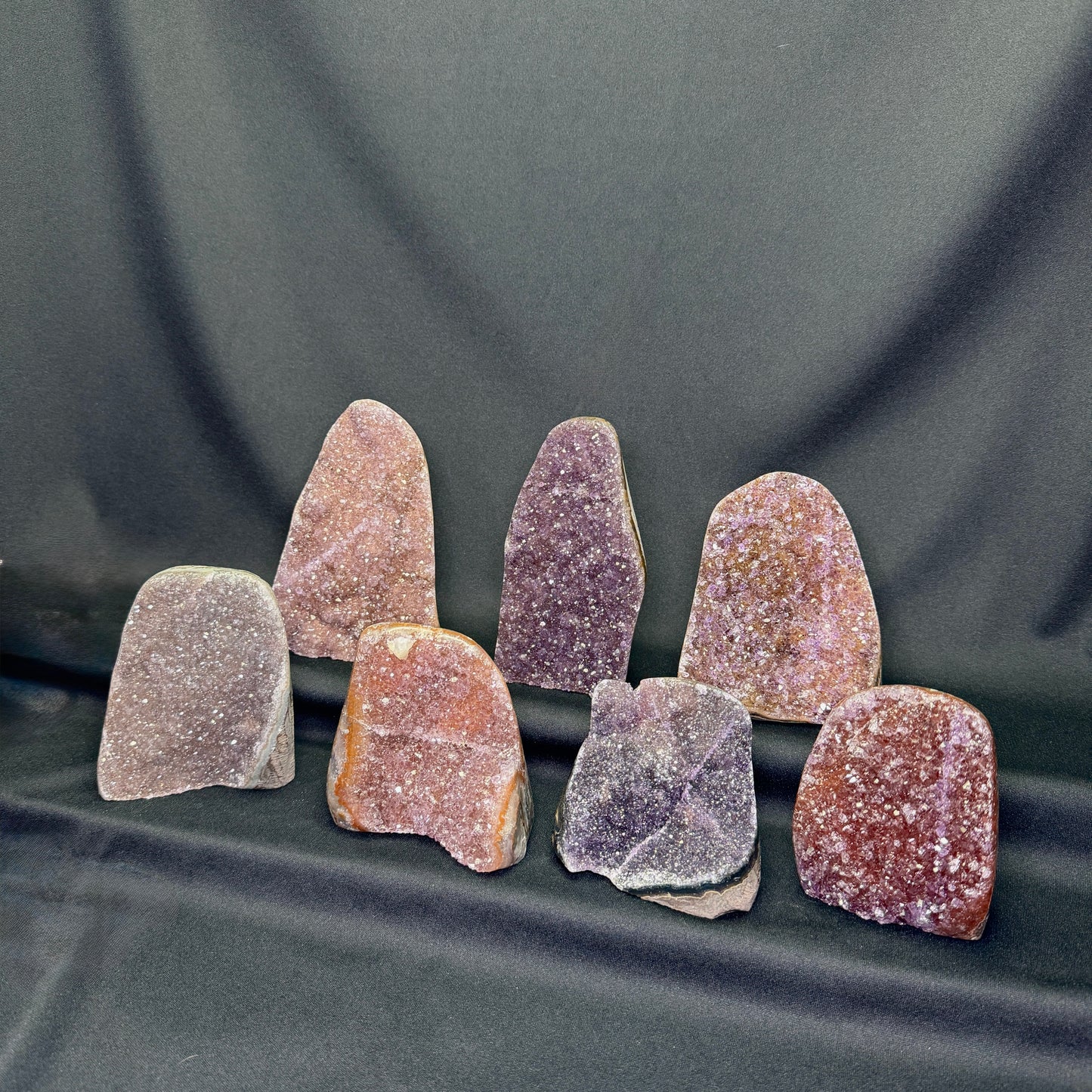 Rainbow Amethyst Cut Bases – Wholesale Lot 3.5 kg (≈ 7.7 lb)