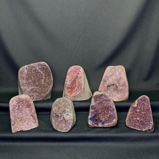 Rainbow Amethyst Cut Bases – Wholesale Lot 3.35 kg (≈ 7.38 lb)