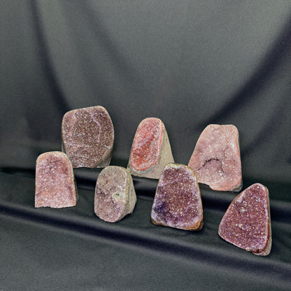 Rainbow Amethyst Cut Bases – Wholesale Lot 3.35 kg (≈ 7.38 lb)