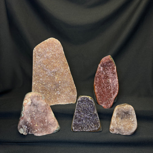 Rainbow Amethyst Cut Bases – Wholesale Lot 4.45 kg (≈ 9.81 lb)