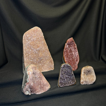 Rainbow Amethyst Cut Bases – Wholesale Lot 4.45 kg (≈ 9.81 lb)