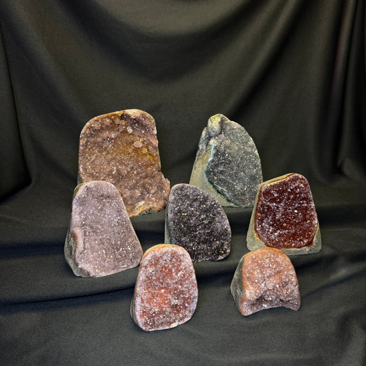 Rainbow Amethyst Cut Bases – Wholesale Lot 4.8 kg (≈ 10.58 lb)