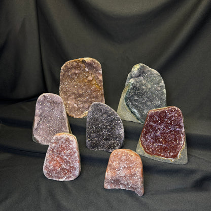 Rainbow Amethyst Cut Bases – Wholesale Lot 4.8 kg (≈ 10.58 lb)