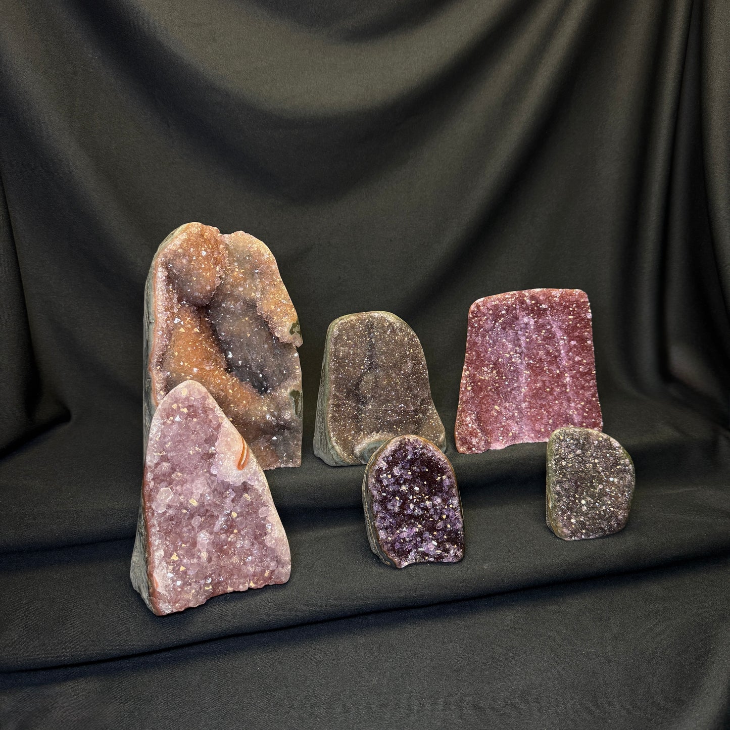 Rainbow Amethyst Cut Bases – Wholesale Lot 4.2 kg (≈ 9.25 lb)