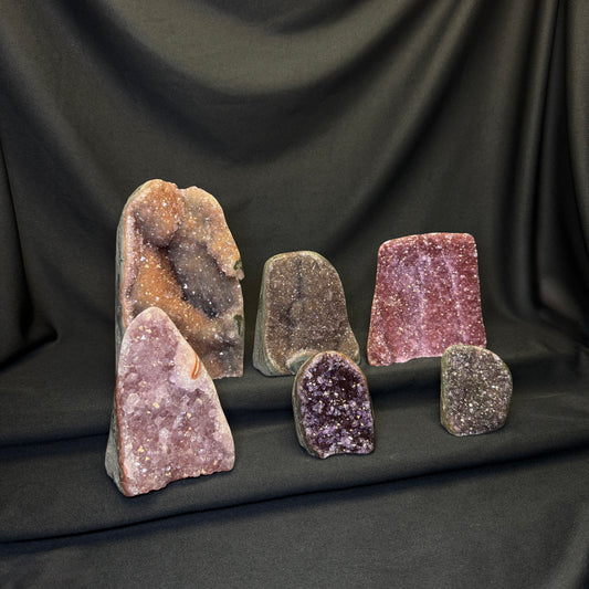 Rainbow Amethyst Cut Bases – Wholesale Lot 4.2 kg (≈ 9.25 lb)