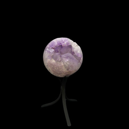 Amethyst Sphere with Natural Crystal Cavity – 44.5cm | 3.14kg