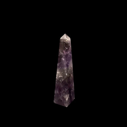 Amethyst Obelisk – 16.5cm | 0.4kg