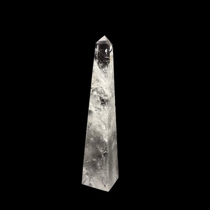 Clear Quartz Obelisk – 28cm | 1.2kg