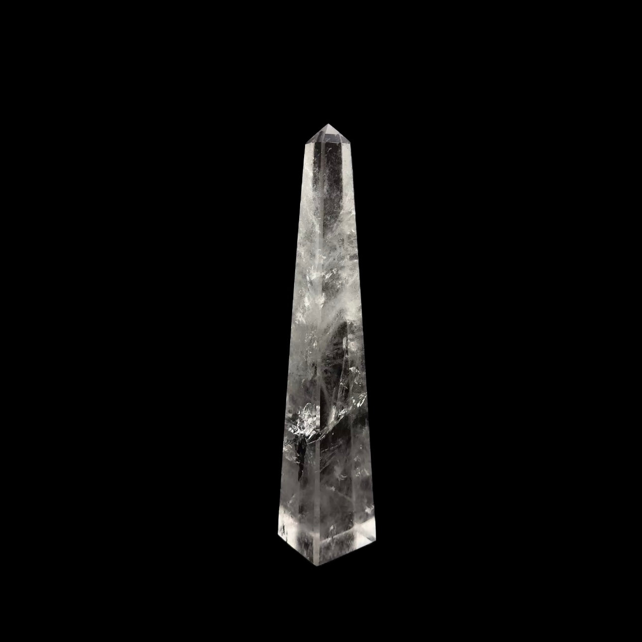 Clear Quartz Obelisk – 27cm | 0.9kg