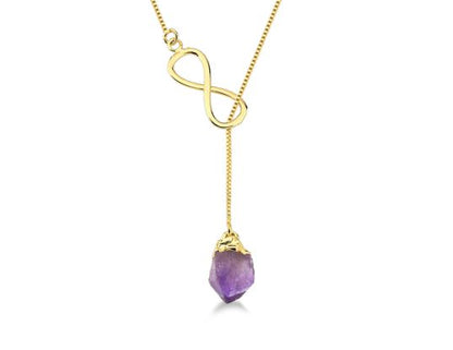 Infinite Crystal Necklace #2084.1