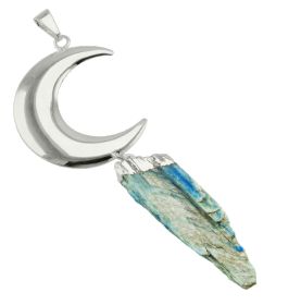 Moon - Druse Pendant #18.1