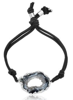 Natural Geode Bracelet #1032.1