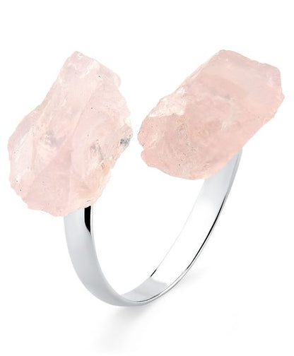 Rose Quartz Ring #S102