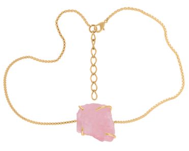 Rough Crystal end Necklace #2051.1