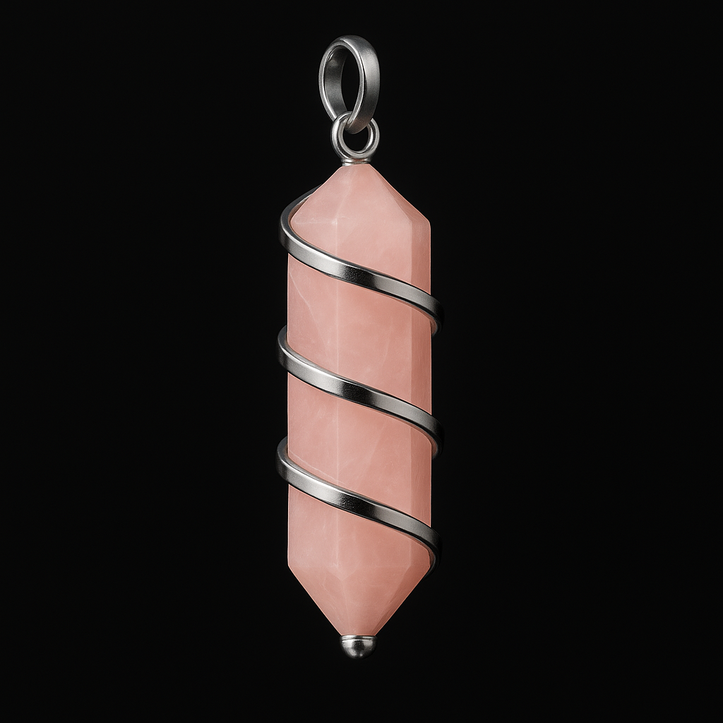 Rose Quartz Pendant #17.1