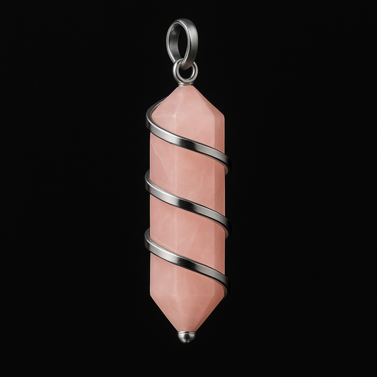 Rose Quartz Pendant #17.1