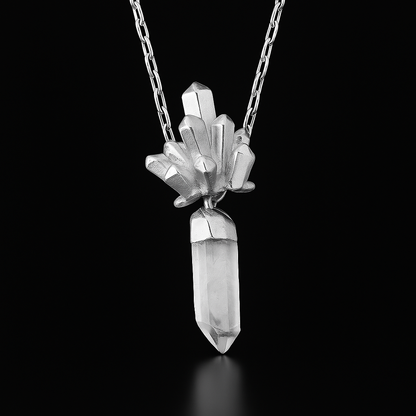 Crystal ended Necklace #2048.1