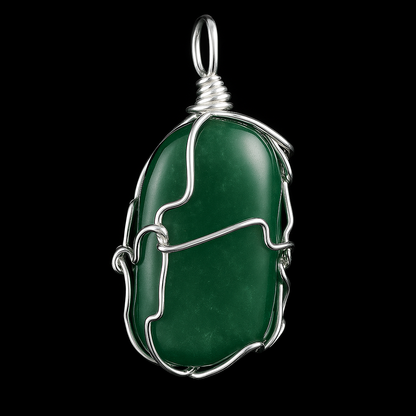 Tumble Stone Crystal Pendant #131.1