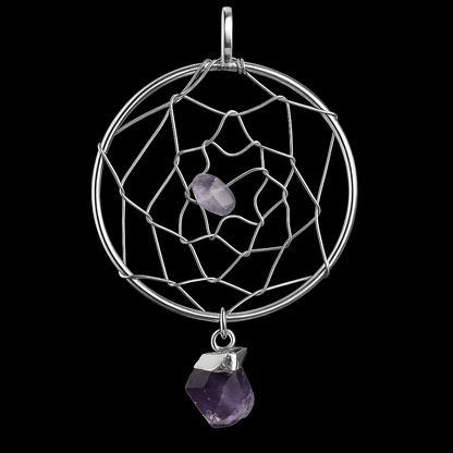 Crystal Net Pendant #130.1