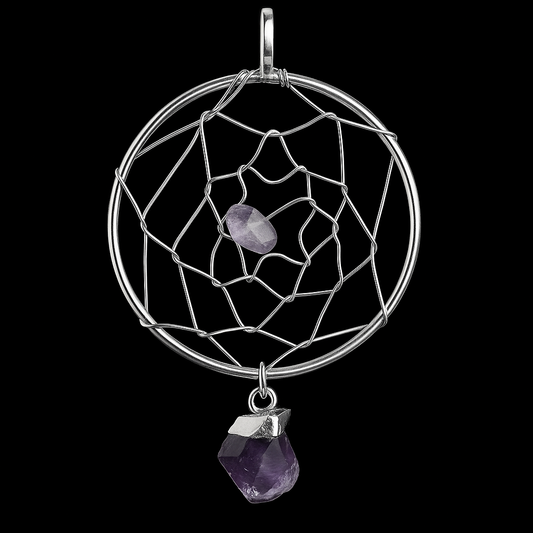 Crystal Net Pendant #130.1