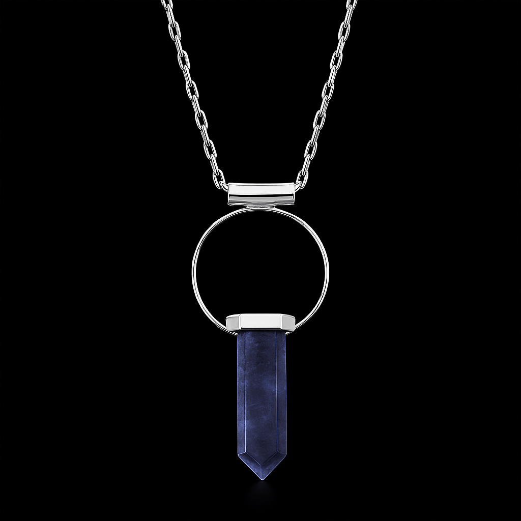 Agate Point Necklace #2054.1