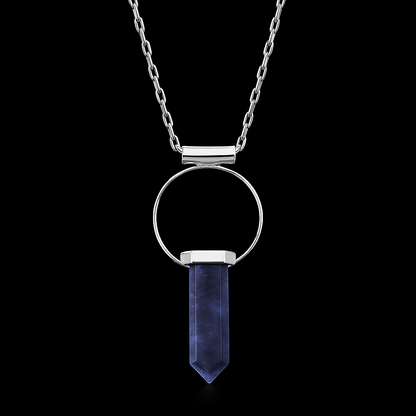 Agate Point Necklace #2054.1