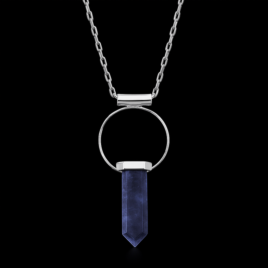 Agate Point Necklace #2054.1