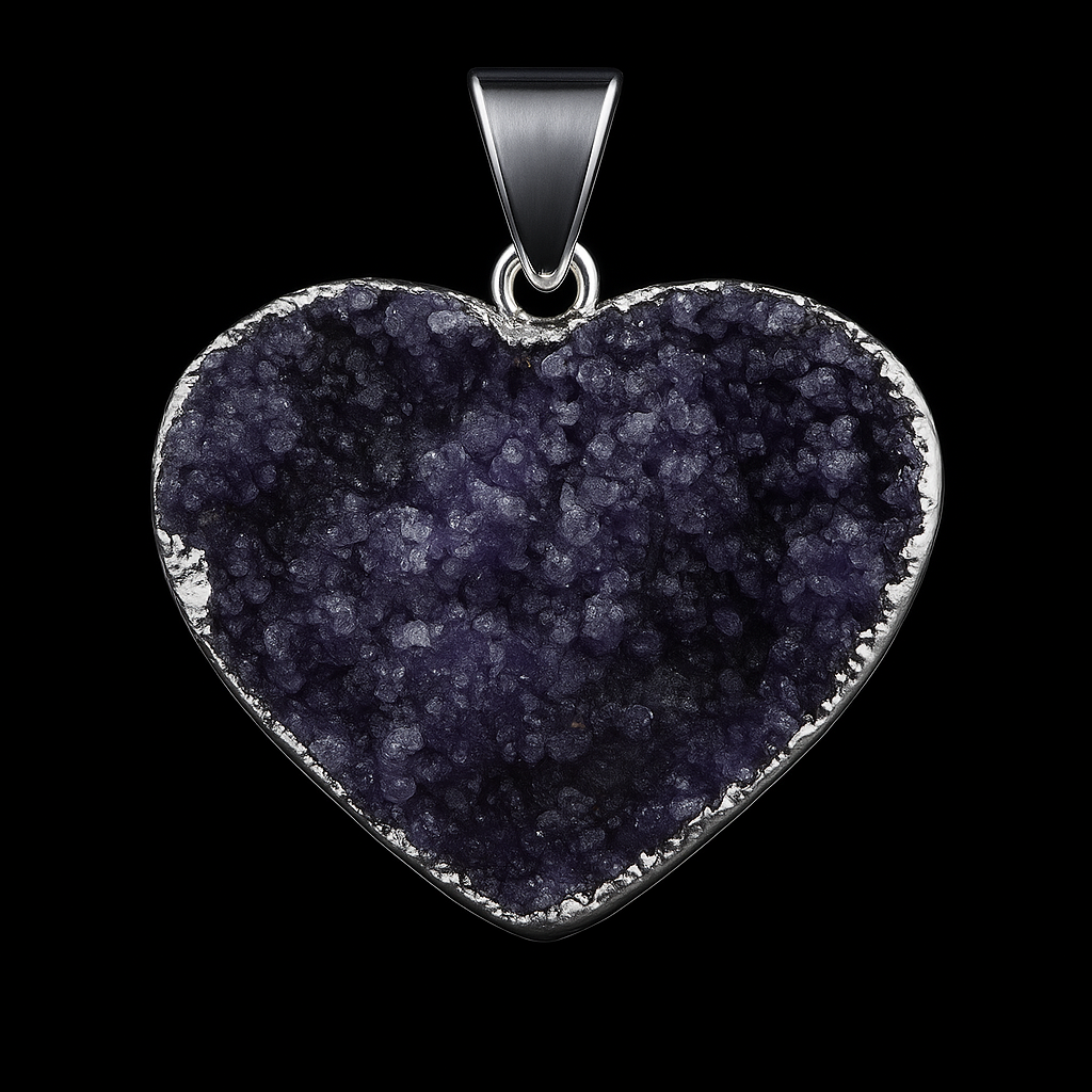 (Large) Amethyst Heart Druse #79.1