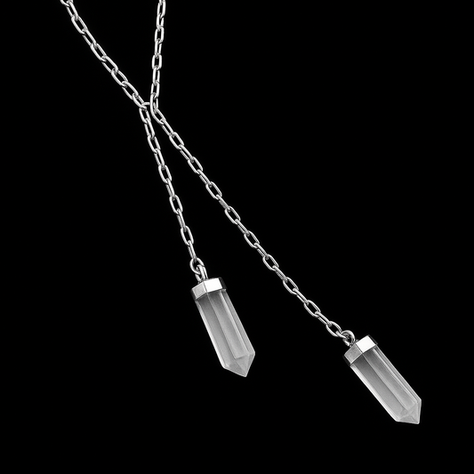 Double ended Crystal Necklace #2025.1